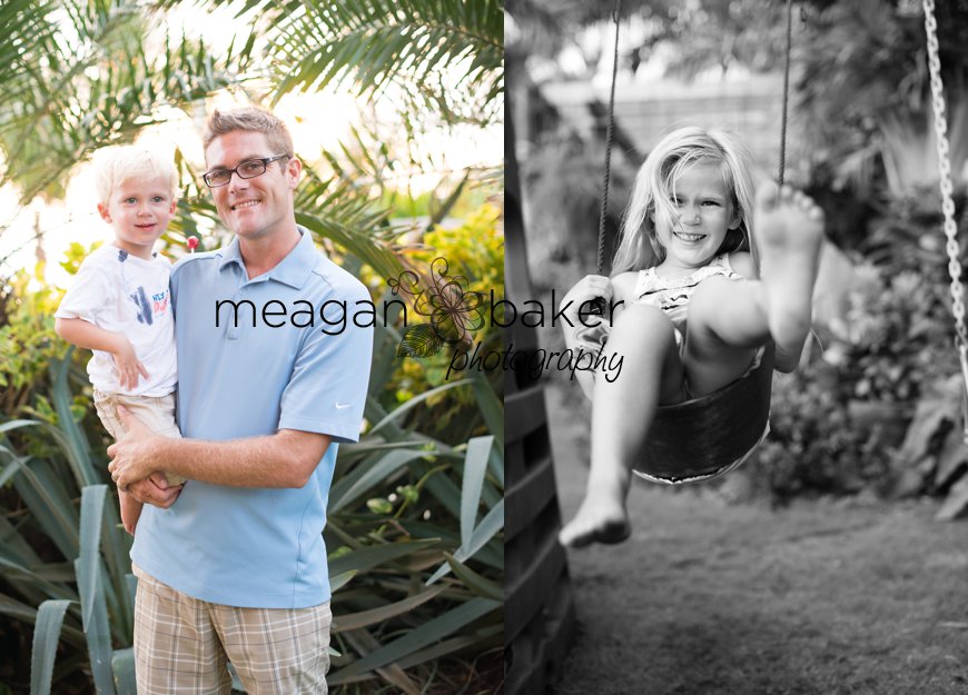 portraits, child portraits, photos with dad, photos on swing, swing photos, best photography