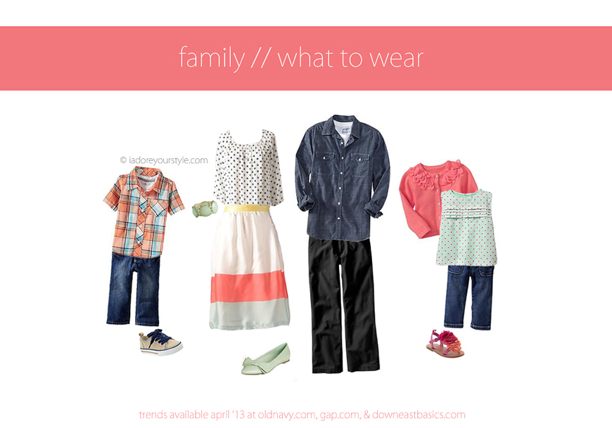 April what to wear family